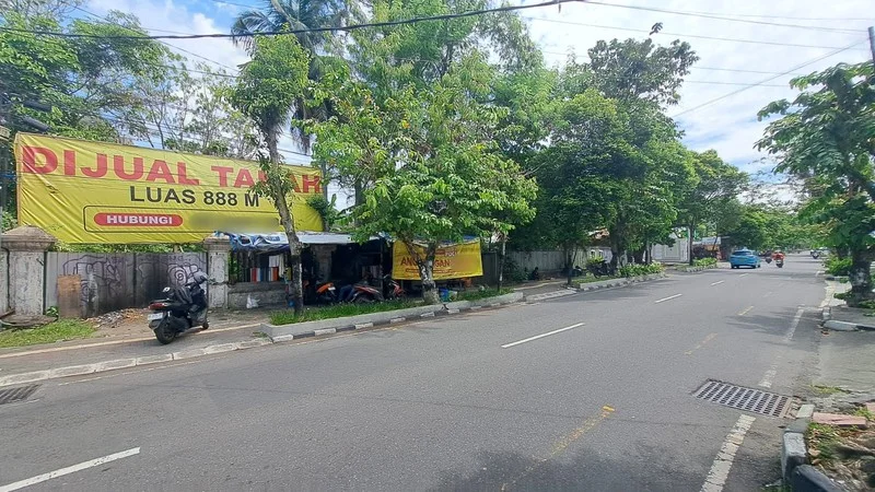 Tanah Premium 888 m2 Timoho Jalan Ipda Tut Harsono Yogyakarta foto 2
